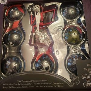 Nightmare before Christmas ornament set
